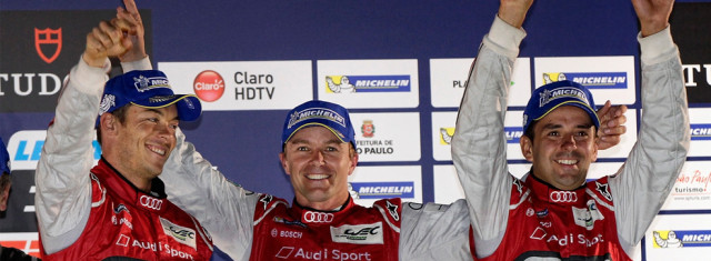 Audi one-two victory at WEC round in Brazil