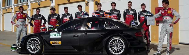 Audi tests talents for the DTM
