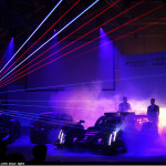 Audi R18 e-tron quattro with laser light