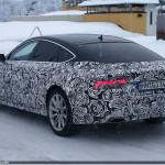 Spy photos - facelifted Audi A7