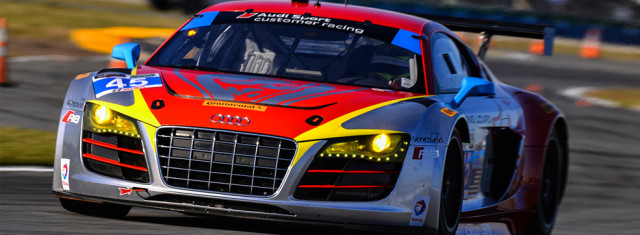 Flying Lizard Motorsport/Audi R8 GTD  wins (then loses) 2014 Daytona 24 Hours GTD class!