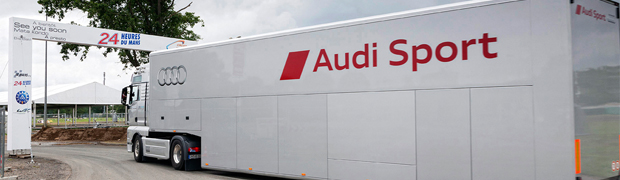 Logistic trip around the world for Audi