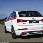 Wow-white SUV spectacle: 410 hp in the ABT RS Q3