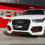 Wow-white SUV spectacle: 410 hp in the ABT RS Q3