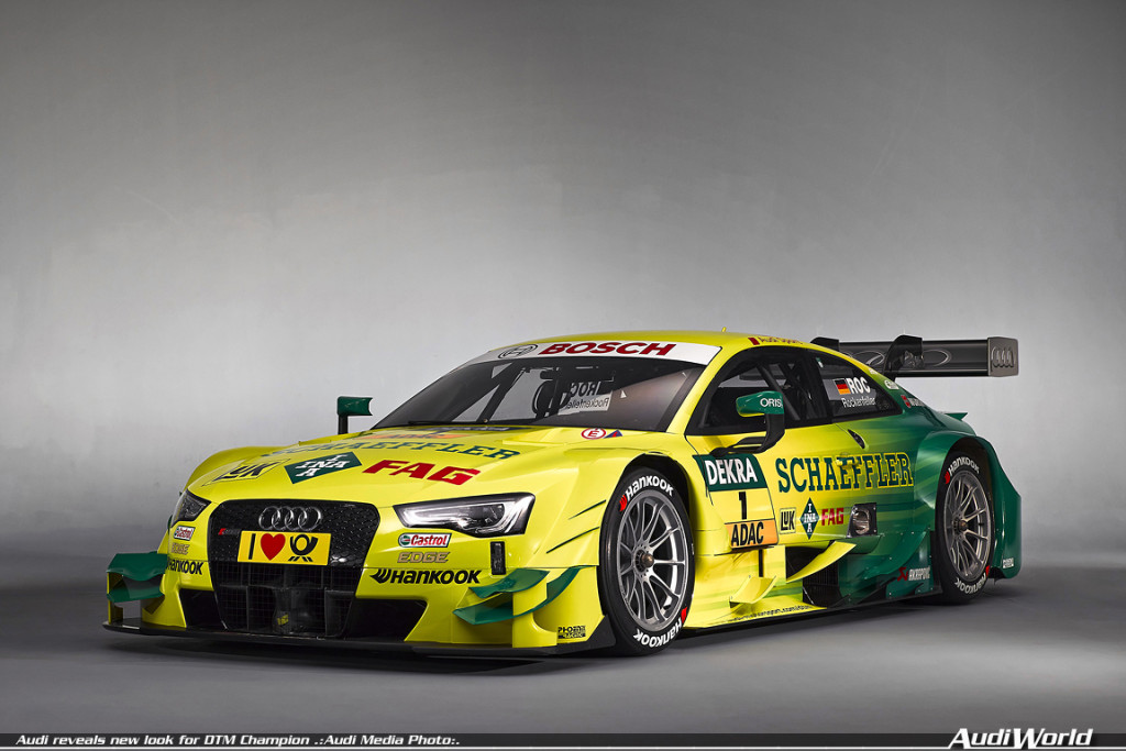 Audi reveals new look for DTM Champion - AudiWorld