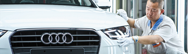 Double-digit growth for Audi in China in Q1 2014