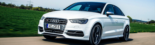 Step it up a notch! ABT lends the Audi S3 Saloon 370 hp and 460 Nm