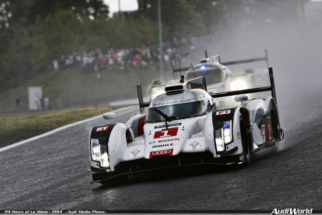 Audi at the 2014 24 Hours of Le Mans in photos