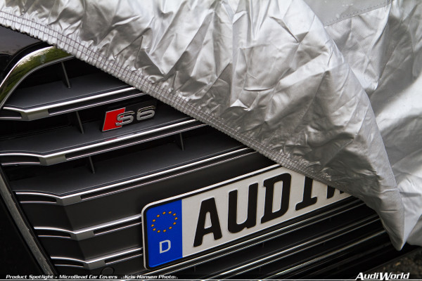 MicroBead car cover on Audi S6 2