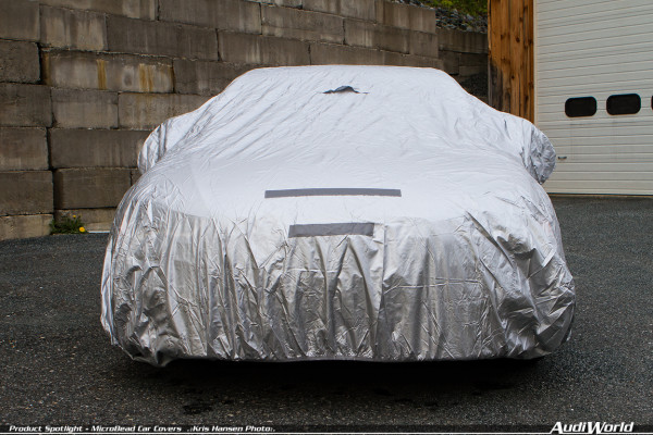 MicroBead car cover on Audi S6 3