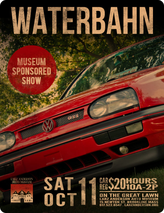 Larz Anderson Auto Museum presents Waterbahn