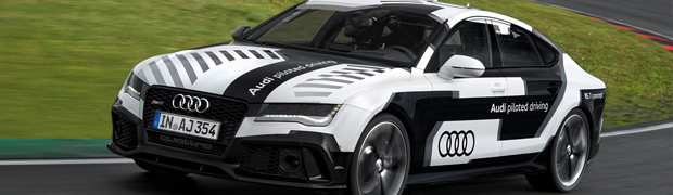 Audi takes to the race track with the sportiest piloted driving car in the world