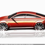 The sportiness of the Audi TT redesigned: The Audi TT Sportback concept show car