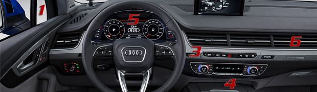Our observations of the all new Q7 Interior