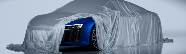 Audi reveals laser headlights for the new R8