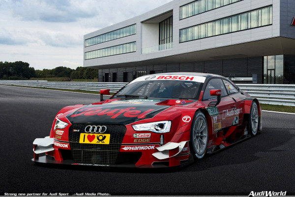 Audi Sport Audi RS 5 DTM mit dem neuen Partner Teufel.