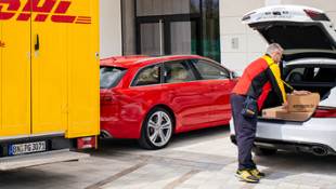 Audi, DHL and Amazon deliver convenience