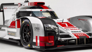Audi R18 e-tron quattro with new aerodynamics