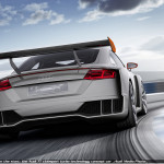 Tremendous thrust right from the start:  the Audi TT clubsport turbo technology concept car