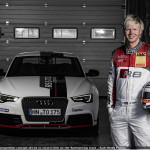 Record: Audi RS 5 TDI competition concept drives to record time on the Sachsenring track