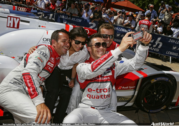 Succeeding with efficiency: Audi aims for 14th Le Mans win - AudiWorld