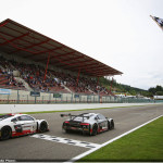 Audi R8 LMS clinches second and third place at Spa