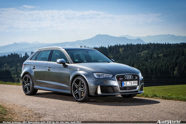 Rocket science: ABT Sportsline with 430 hp for the new Audi RS3