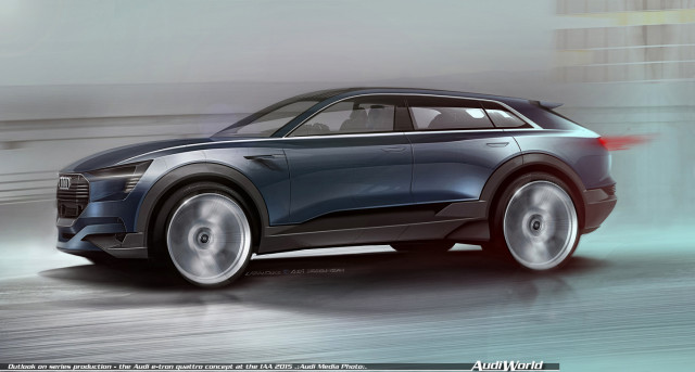 Outlook on series production – the Audi e-tron quattro concept at the IAA 2015