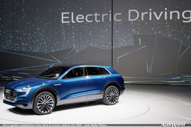 Drive system competence from ultra to e-tron: Audi at the 2015 IAA