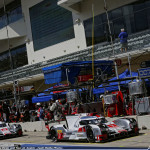 Audi in grid positions three and four at Austin