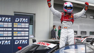 ​Audi driver Molina celebrates first DTM victory