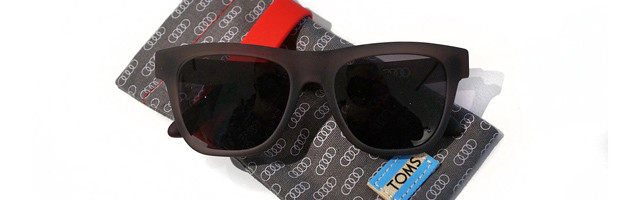 Audi and TOMS® create exclusive sunglasses for Audi customers during Season of Audi