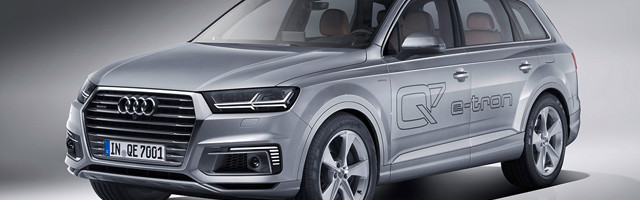 Audi Q7 e-tron 3.0 TDI quattro available from beginning of March for order