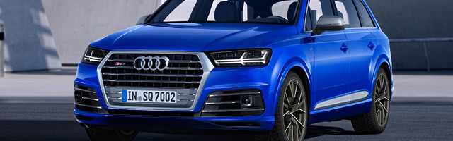 The Audi SQ7 TDI: first S model of the series