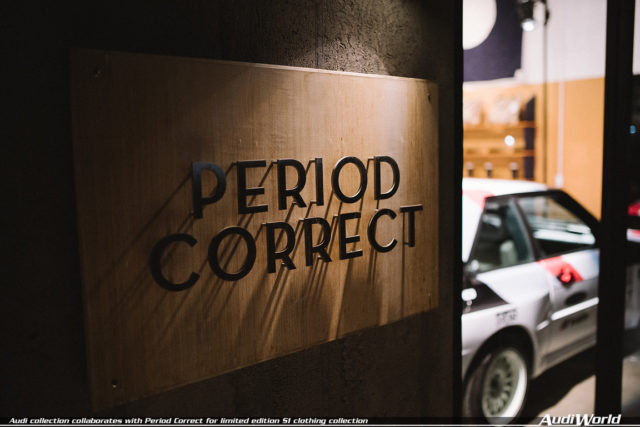 Audi collection collaborates with Period Correct for limited edition S1 clothing collection