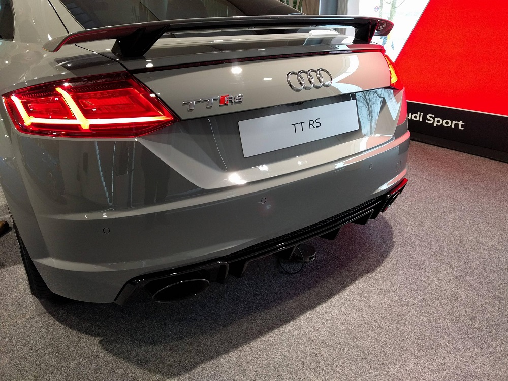 2018 Audi TT-RS in Nardo Grey Spotted