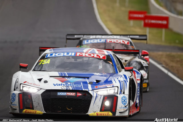 audiworld.com Australia Audi R8 LMS privateer podium finish Bathurst 12 hours race