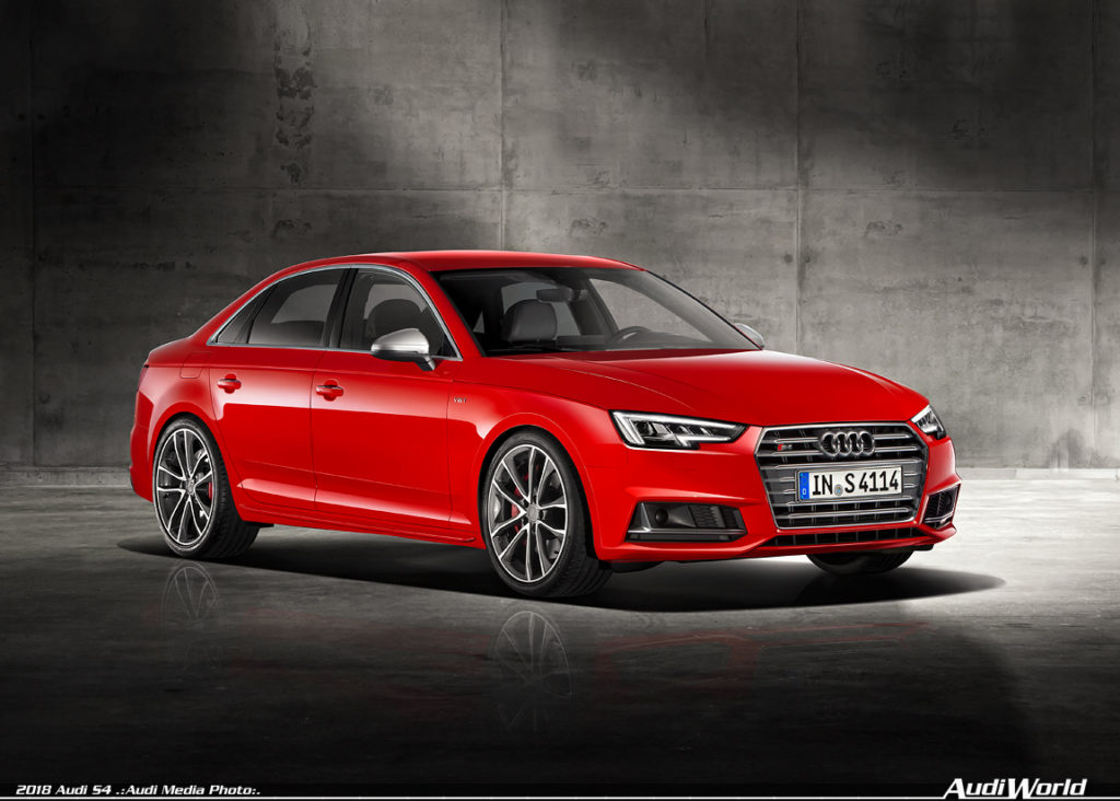 2018 Audi S4 achieves a class-leading 0-60 mph time in its competitive segment