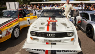 Discover vintage vehicles from Audi Tradition on the road