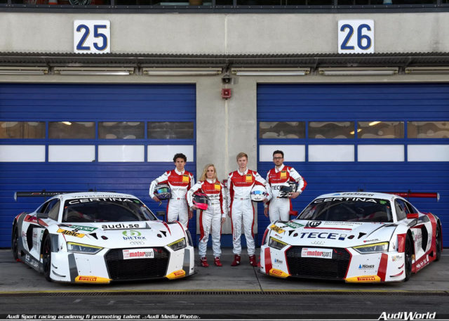 Audi Sport racing academy – promoting talent
