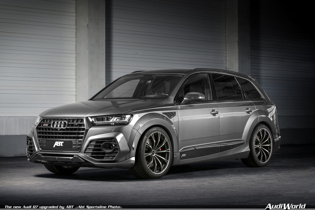The new Audi Q7 upgraded by ABT