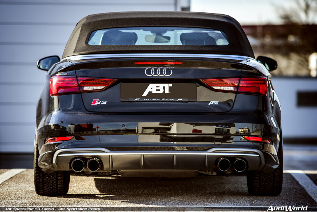 Taking hearts by storm: ABT provides the Audi S3 Cabrio with 400 HP and 500 Nm