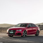 Available for the first time in the US, the 2018 RS 3 sedan makes its North American debut in New York