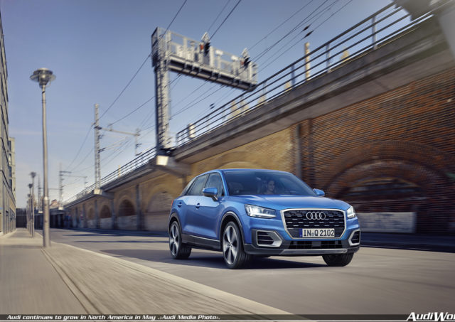 Audi continues to grow in North America in May