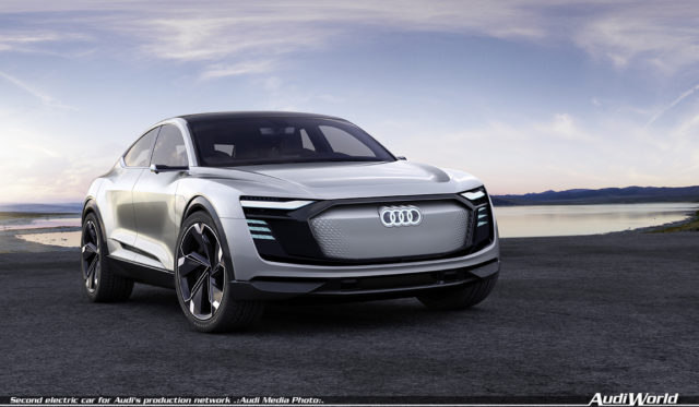 Second electric car for Audi’s production network