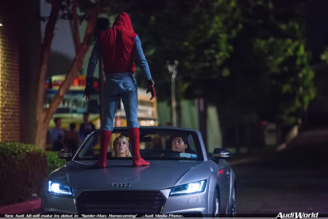 New Audi A8 will make its debut in  ‘Spider-Man: Homecoming’