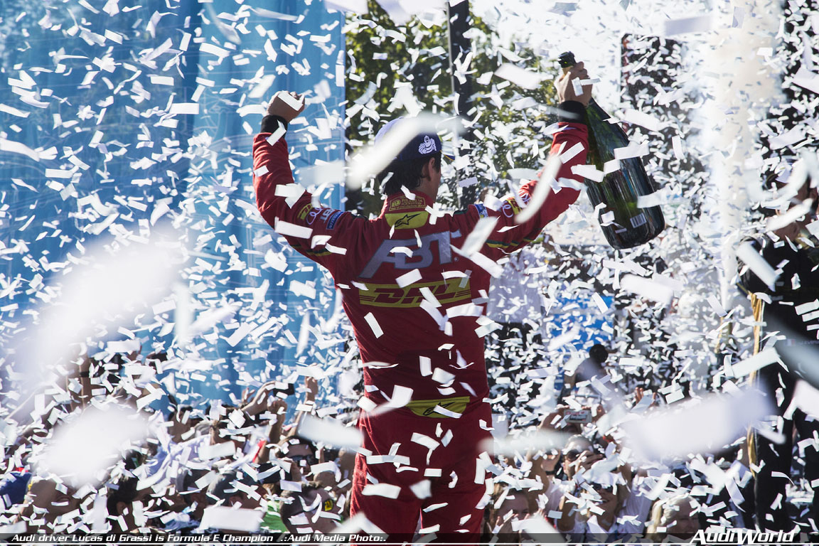 Audi driver Lucas di Grassi is Formula E Champion
