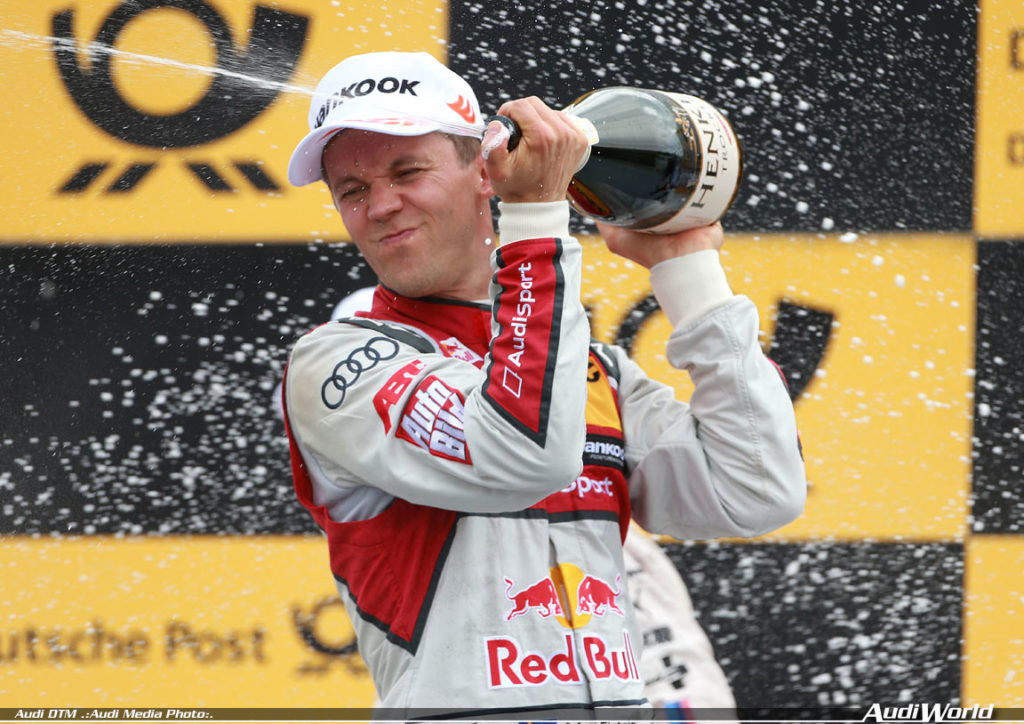 Audi driver Ekström new DTM leader