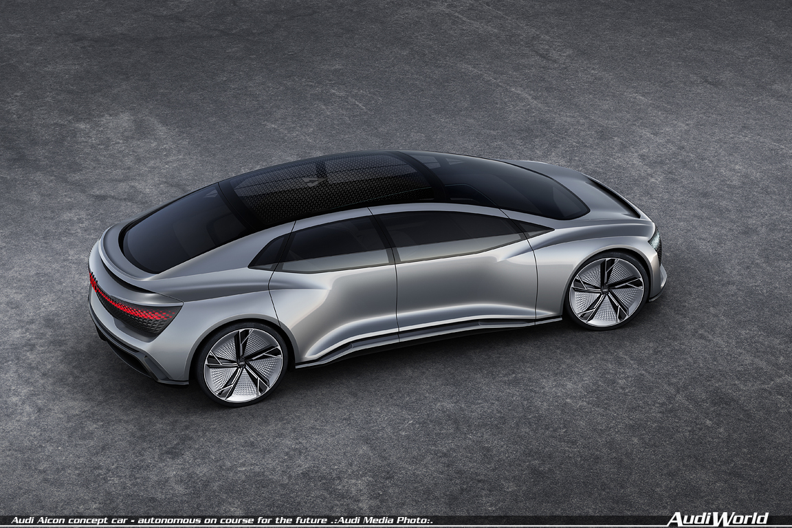 Audi Aicon concept car ?  autonomous on course for the future