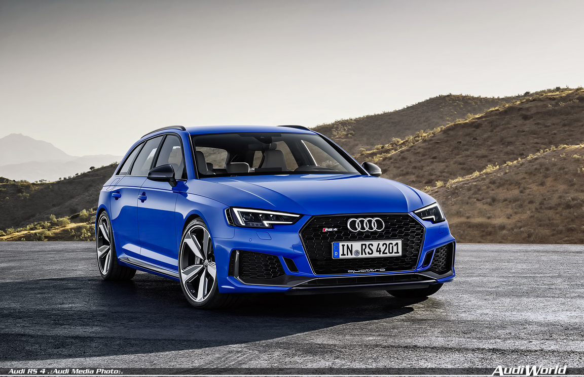 Sales launch for the new Audi RS 4 Avant